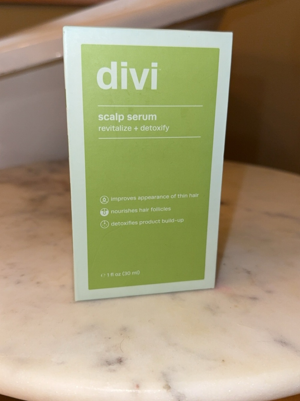 divi Scalp Serum - Revitalize & Detoxify (Green) - sealed never opened
